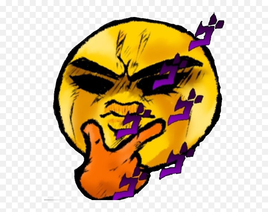 Teamralph - Jojo Bizarre Adventure Emoji,League Of Legends Thinking Emoji