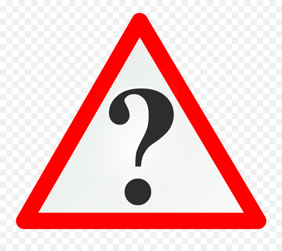 Free Photo Question Question Mark Demand Confirmation - Warning Triangle Transparent Png Emoji,Okay Emoji