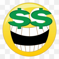 Free Png Emoticons - Money Smiley Face Png Emoji,Holiday Emoticons