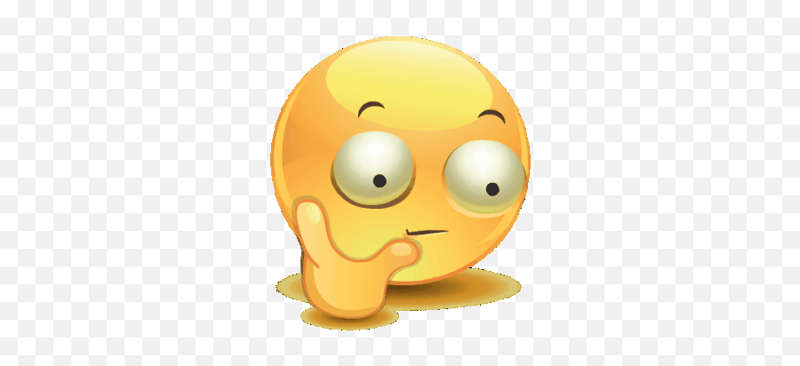 Imoji Thinking From Powerdirector - Smiley Emoji,Booger Emoji