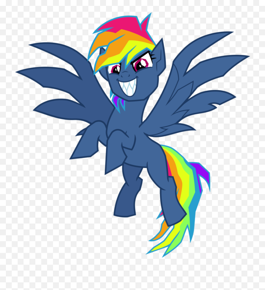 Rainbow Dash Destroyer Of Pies Or Super - Mlp Super Rainbow Dash Emoji,Dio Emoji