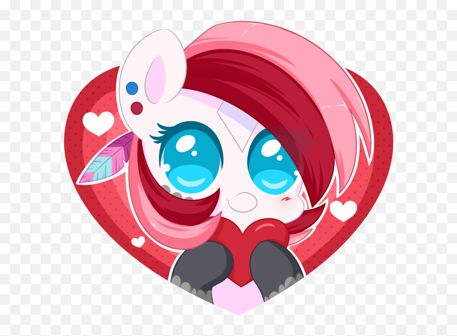 Chibi Pony Sticker - Illustration Emoji,Swirl Emoji