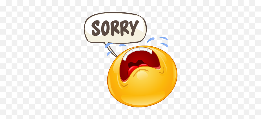 Sorry Not Sorry - Crying Smiley Emoji,Sorry Not Sorry Emoji
