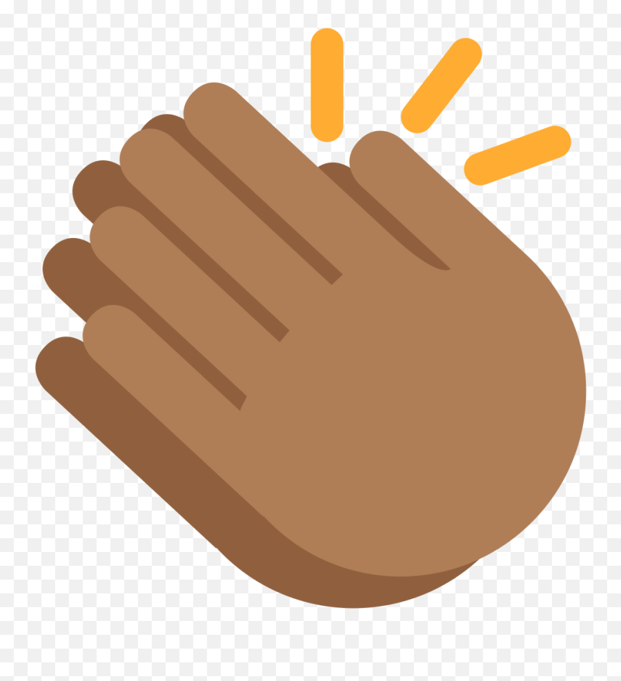 Twemoji2 1f44f - Black Hand Clap Emoji Png,Iphone Emoji