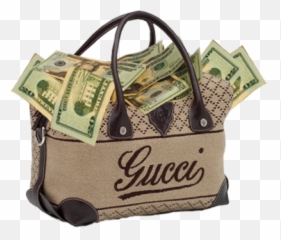 Gucci Bag Full Of Money - Png Emoji