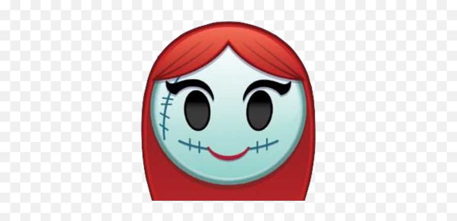 Sally - Jack Skellington Sally Emoji,Red Eye Emoji