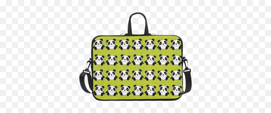 Panda Pattern Laptop Handbags 17 Id D238032 - Funny Lap Top Bags Emoji,Panda Emoticon