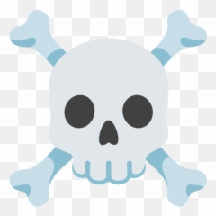 Skull And Crossbones Emoji -