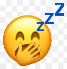 Tired Sleep Yawn Sticker - Happy Emoji,Yawn Emoji