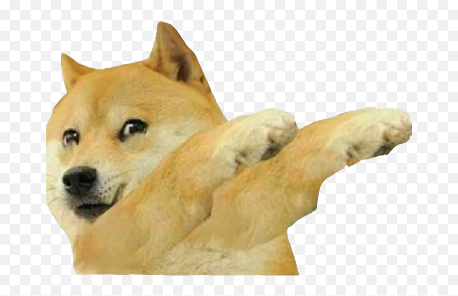 Doge Dabbing Epic Style - Doge Dabbing Emoji,Doge Emoji