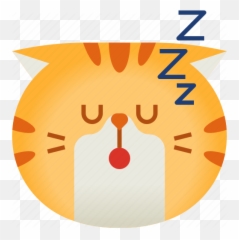 Cat Sleep Avatar Emoticon Emoji - Icon