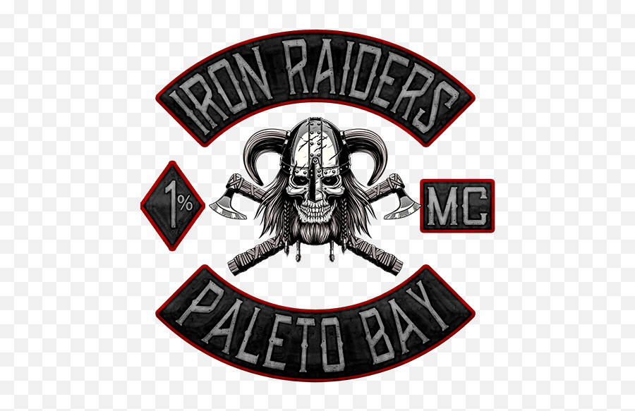 Iron Raiders Mc - Emblem Emoji,Biker Emoji