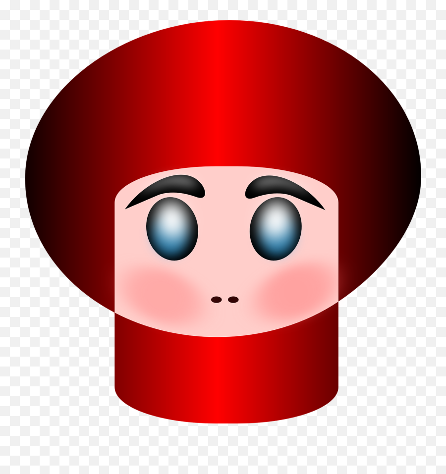 Person Avatar Funny Red Hat - Avatar Lucu Emoji,Emoji Yummy