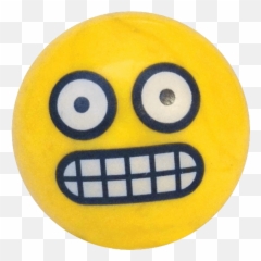 Grimacing Moody Marble - Smiley Emoji