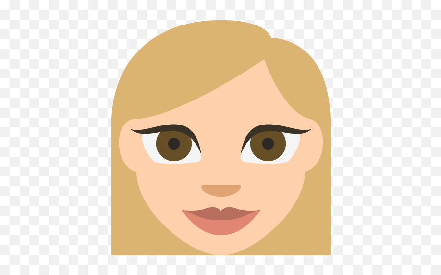 Medium Light Skin Tone Emoji Emoticon - Emoji De Cara De Mujer,Emoji Woman