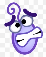 Fear Clipart Emoticon - Inside Out Emotion Icons Emoji