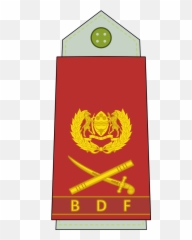 Botswana - Military Ranks Of Emoji