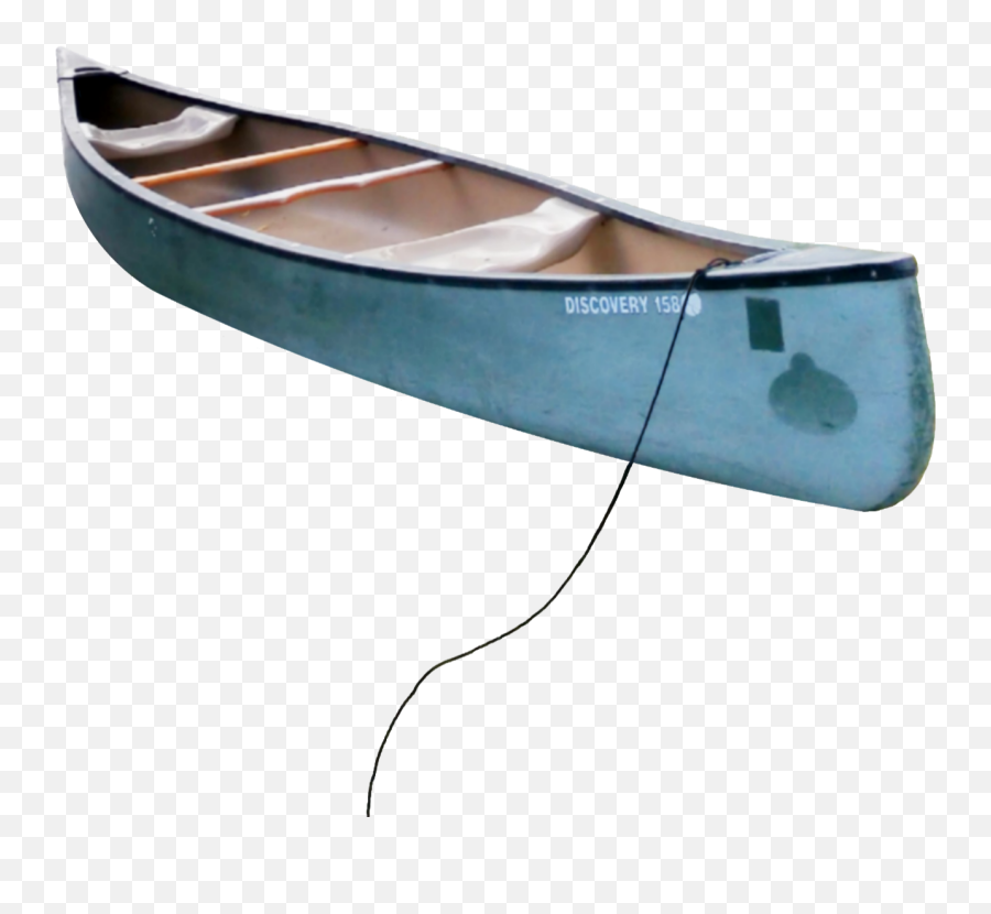 Canoe Blue Boat Transportation - Canoe Emoji,Canoe Emoji