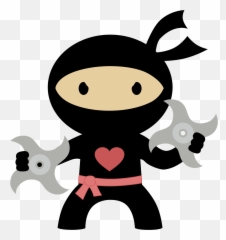 Ninja Clipart Moving Ninja Moving - Ninja Clipart Png Emoji,Ninja Cat Emoji