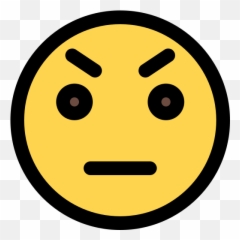 Upset - Smiley Face Icons Transparent Emoji