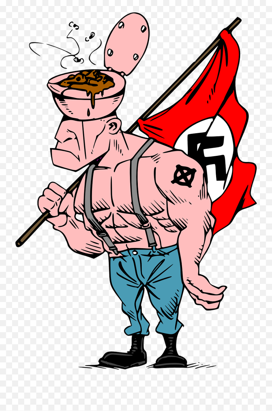 The Lgbt Or Fascists In Anarchists Clothing Steemit - Nazi Clipart Emoji,Groan Emoji