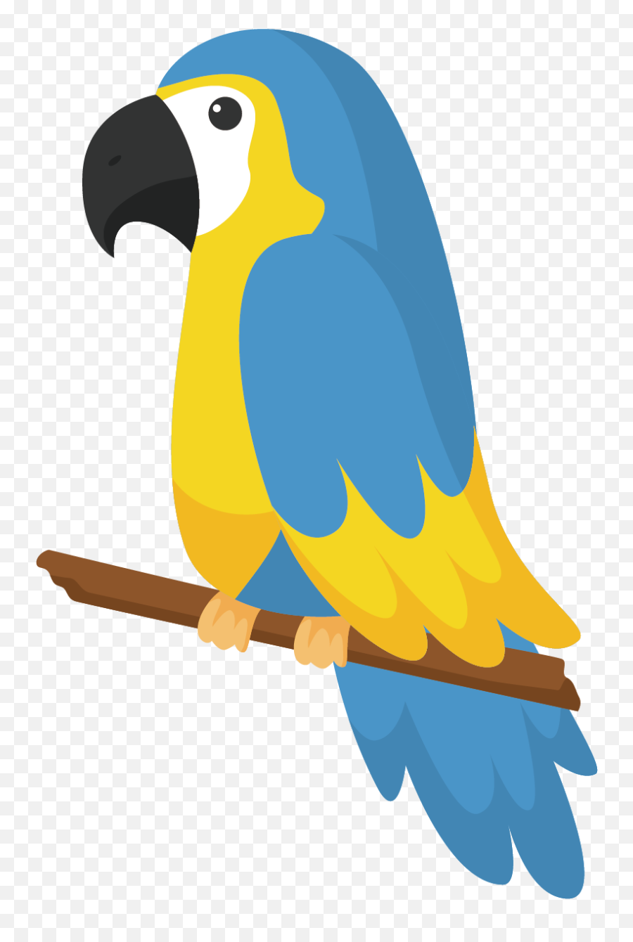 Blue Drawing Bird Transparent Png Clipart Free Download - Drawing Parrot Emoji,Parrot Emoji