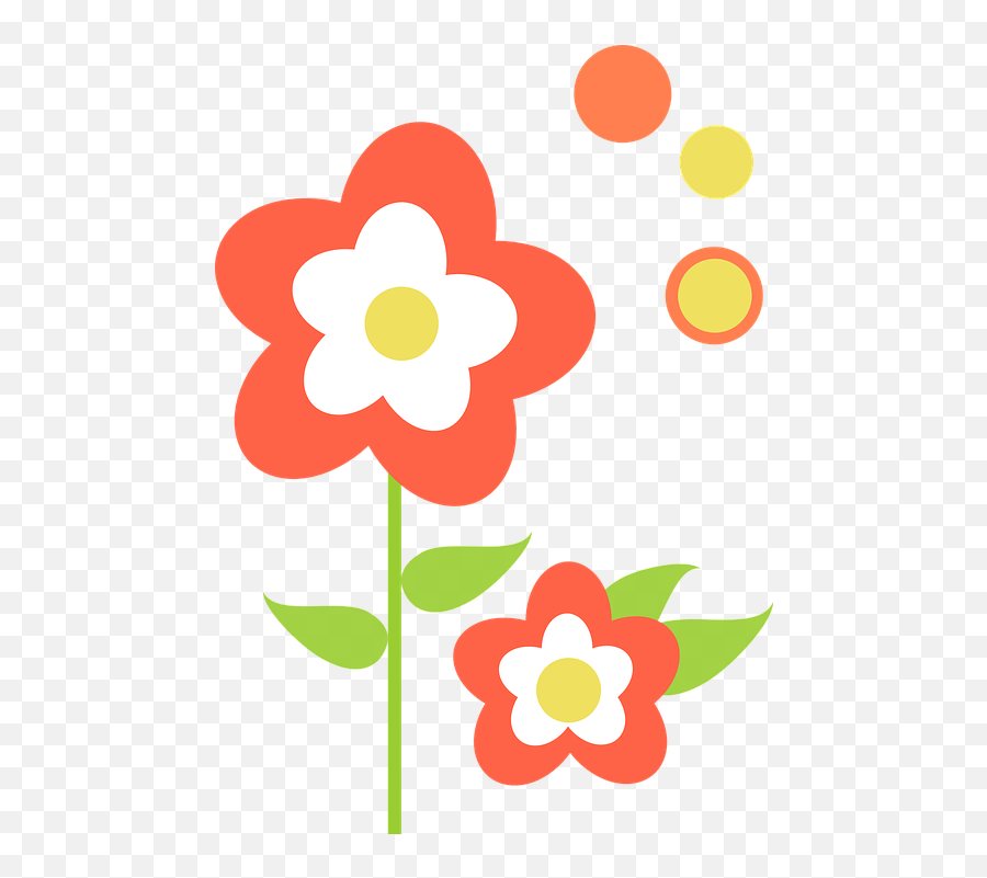 Free Orange Flowers Flower Vectors - Watering Plants Cartoon Png Emoji,Sunflower Emoji