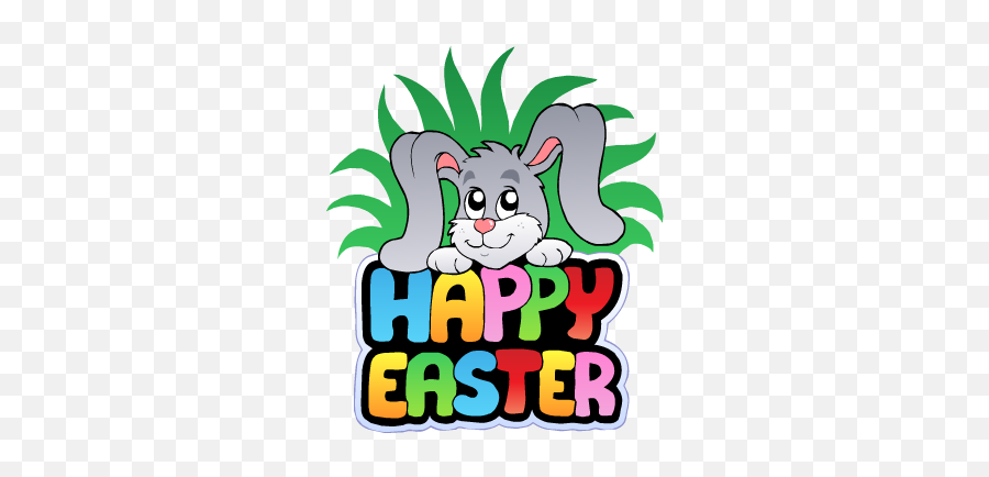 Stickers Easter Transparent Png - Happy Easter Sign Emoji,Easter Emoji Message