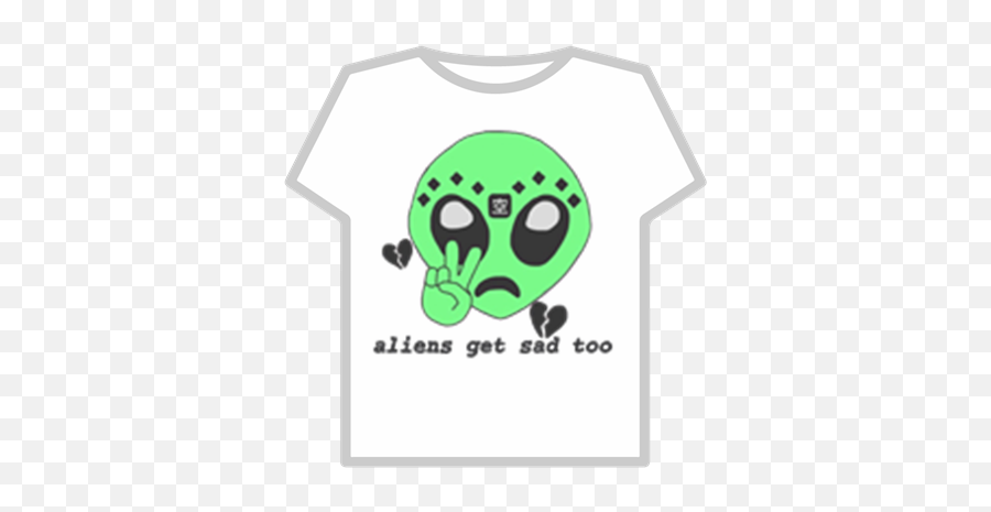 Aliens Get Sad Too - Kimba The White Lion Tshirt Emoji,Chief Keef Emoji Clothing