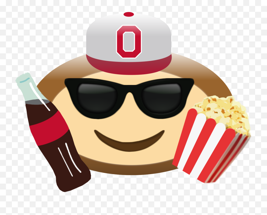 Brutus Emoji - The Ohio State University,Popcorn Emoji