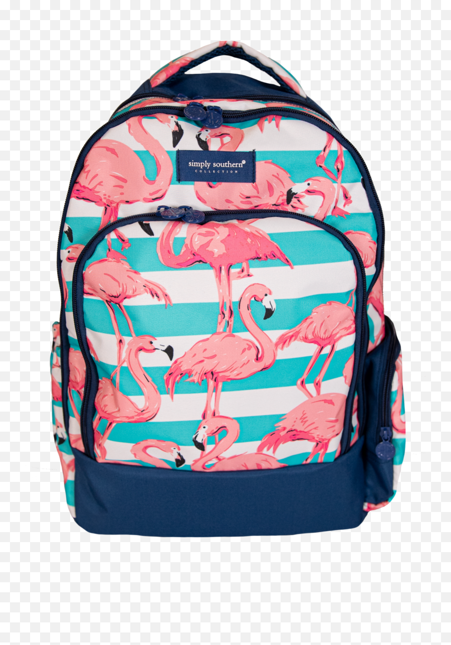 Simply Southern Flamingo Backpack - Simply Southern Emoji,Flamingo Emoji