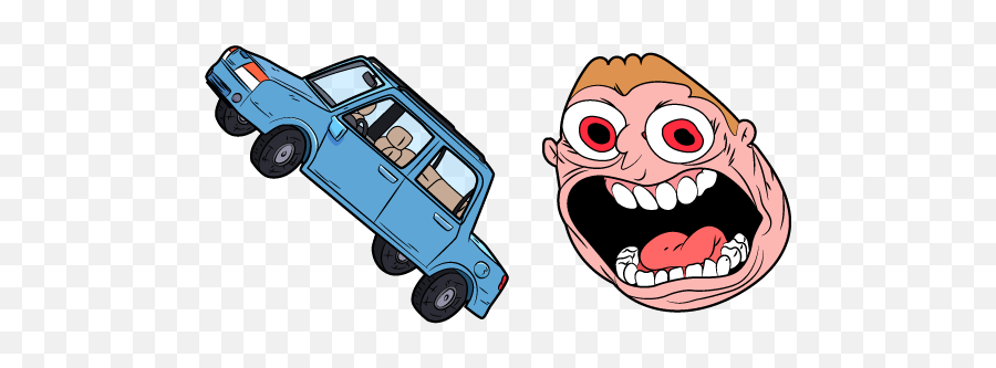 Idea For Games U0026 Memes - Cursor Ideas Custom Cursor Meme Get Out Of My Car Emoji,Hmm Emoji Meme