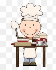 Cooking Clipart Free - Child Baking Clip Art Emoji,Moogle Emoji