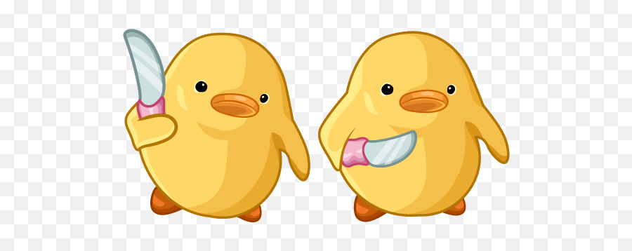 Memes - Custom Cursor Browser Extension Duck With Knife Meme Emoji,Facebook Angry Emoji Meme