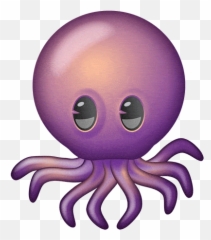 Emoji - Squid Animated Gif Transparent,Octopus Emoji