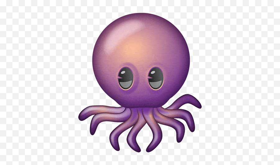 Emoji - Squid Animated Gif Transparent,Octopus Emoji