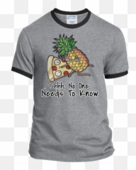 Pineapple Pizza Love Hoodie Slimfit Tn11189 - Shalamon Ringer Emoji,Emoji Shhh