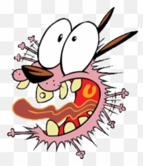 Courage The Cowardly Dog Coragem O Cao - Png Emoji