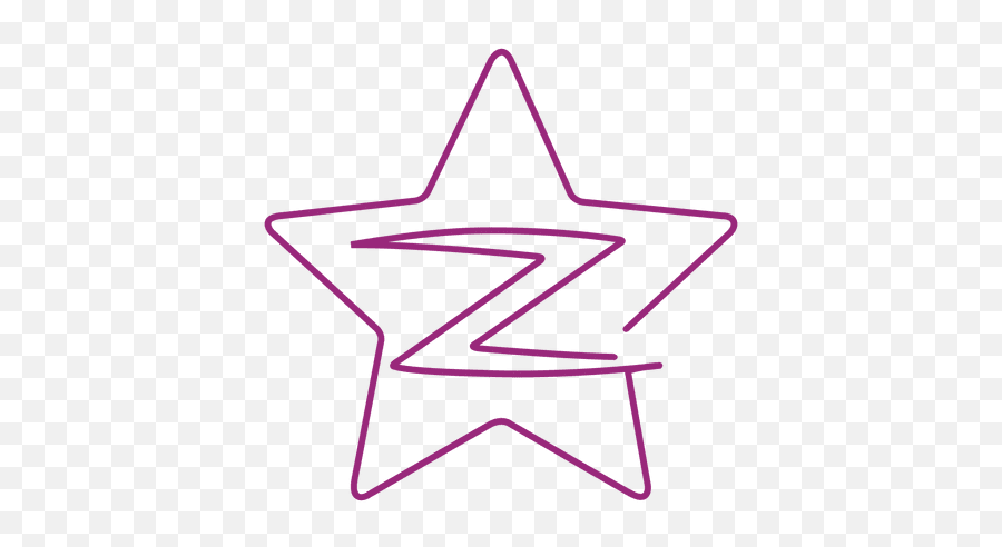 Purple Z Star Line Iconsvg - Transparent Png U0026 Svg Vector File Icon Z Transparent Emoji,Dragon Fruit Emoji