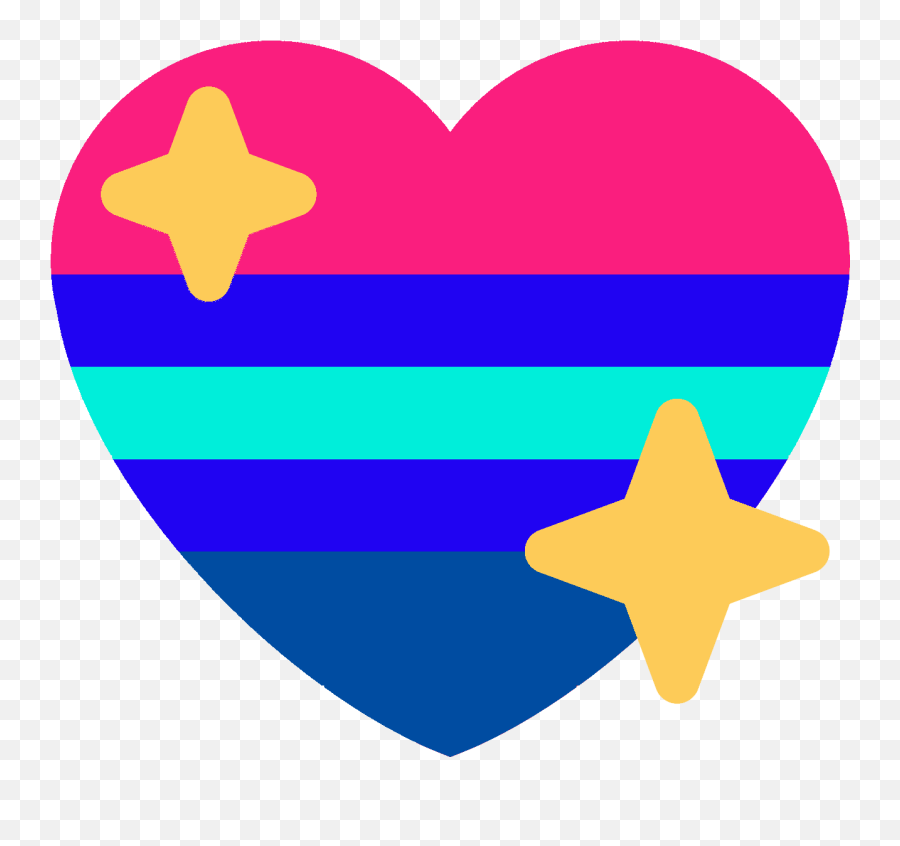 Ergenderpride - Discord Emoji Polyamory Flag Heart Emoji,Emoji 89