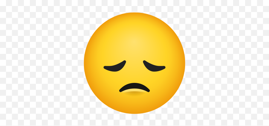 Disappointed Face Icon - Smiley Animierte Gifs Lachen Emoji,Disappointed Emoji Transparent