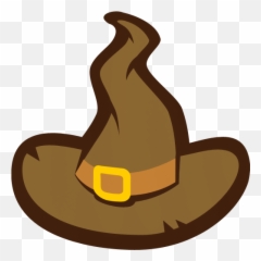 Halloween Emoticon smileys halloween for facebook - Brown Wizard Hat Clipart Emoji