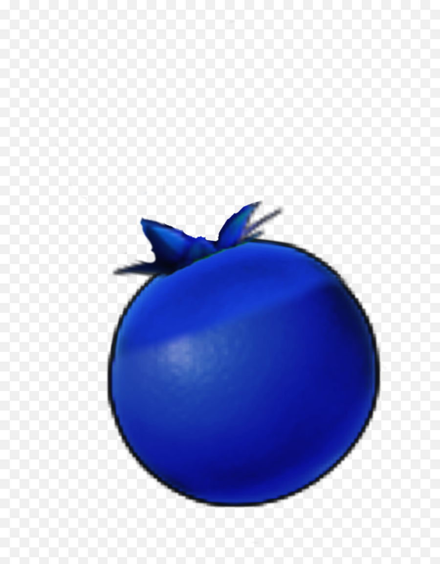 Emoji Blueberry Blue Selfmade Sticker - Dot,Blueberry Emoji