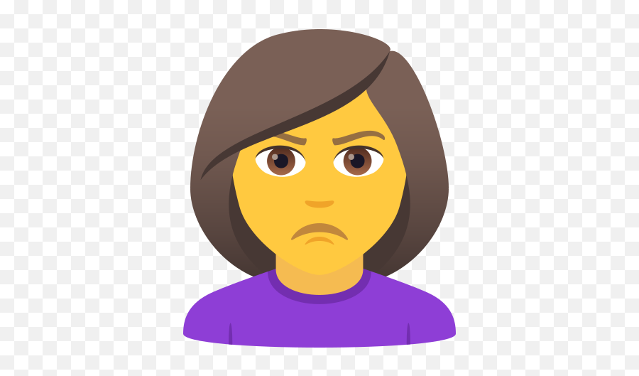 Emoji Sulking Woman Copypaste Wprock - Women Gesturing Ok,Pouting Face Emoji