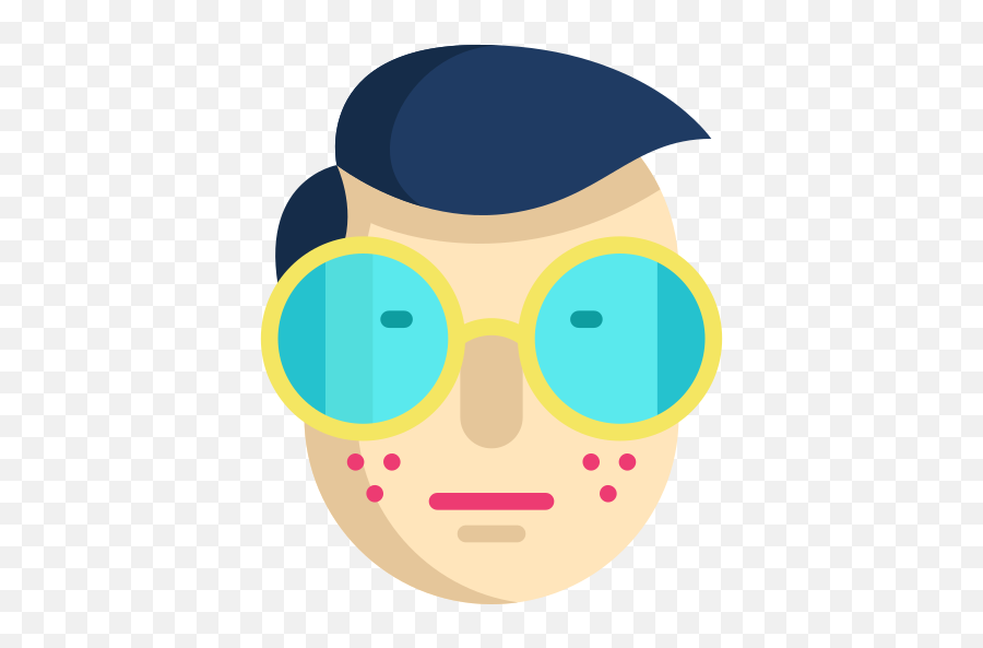 Nerd - Free People Icons Dot Emoji,Nerdy Emoticons