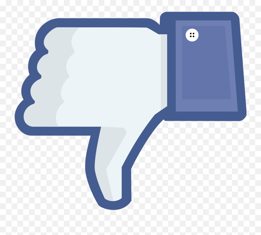 Not Facebook Not Like Thumbs Down - Dislike Png Clipart Facebook Thumbs Up Icon Emoji,Hump Day Emoji