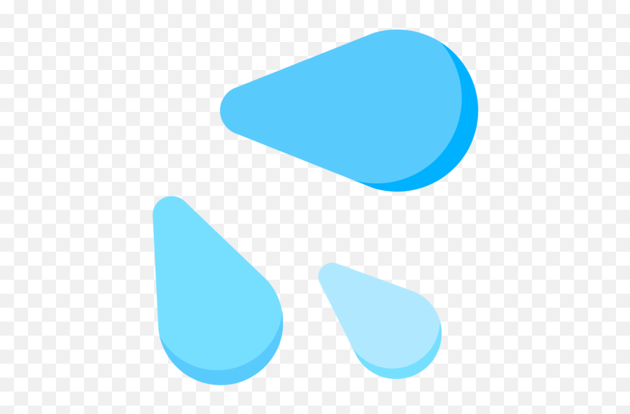 Sweat Droplets Emoji - Emoji Gotas De Agua Png,Sweat Drop Emoji