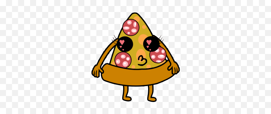 Cheesy Pizza Emoji Stickers For Imessage - Happy,Pizza Emojis