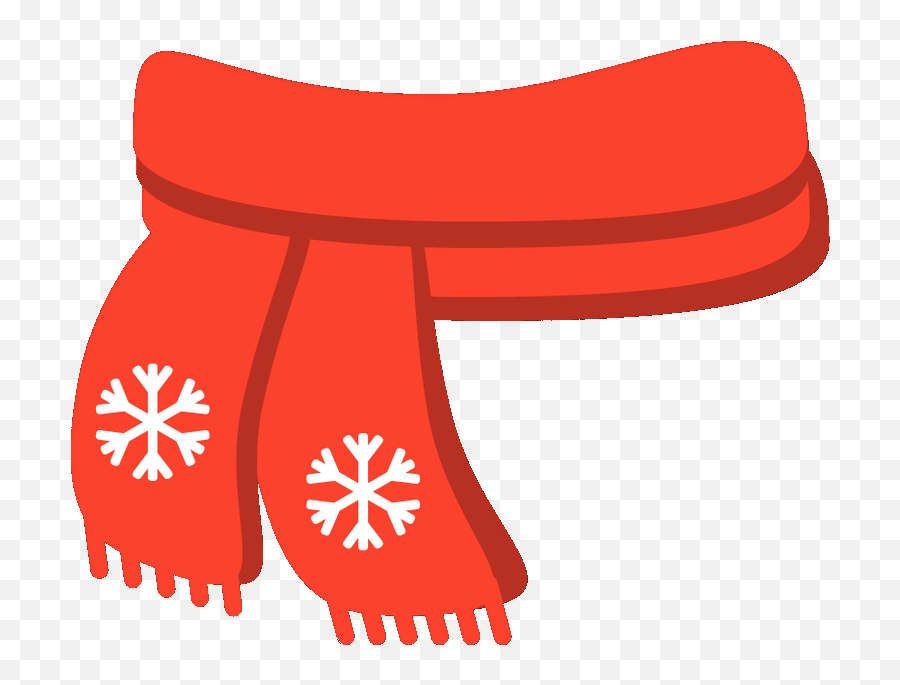 Top Red Scarf Stickers For Android Ios - Winter Scarf Clipart Emoji,Scarf Emoji