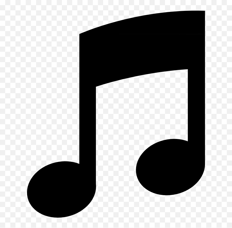 Musical Note Symbol Clip Art Clipart Collection - Black Music Note Transparent Background Emoji,Music Note Emoji